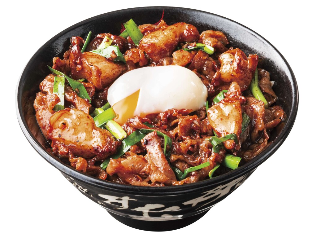 すた丼屋の『牛ホル焼肉ピリ辛すた丼』