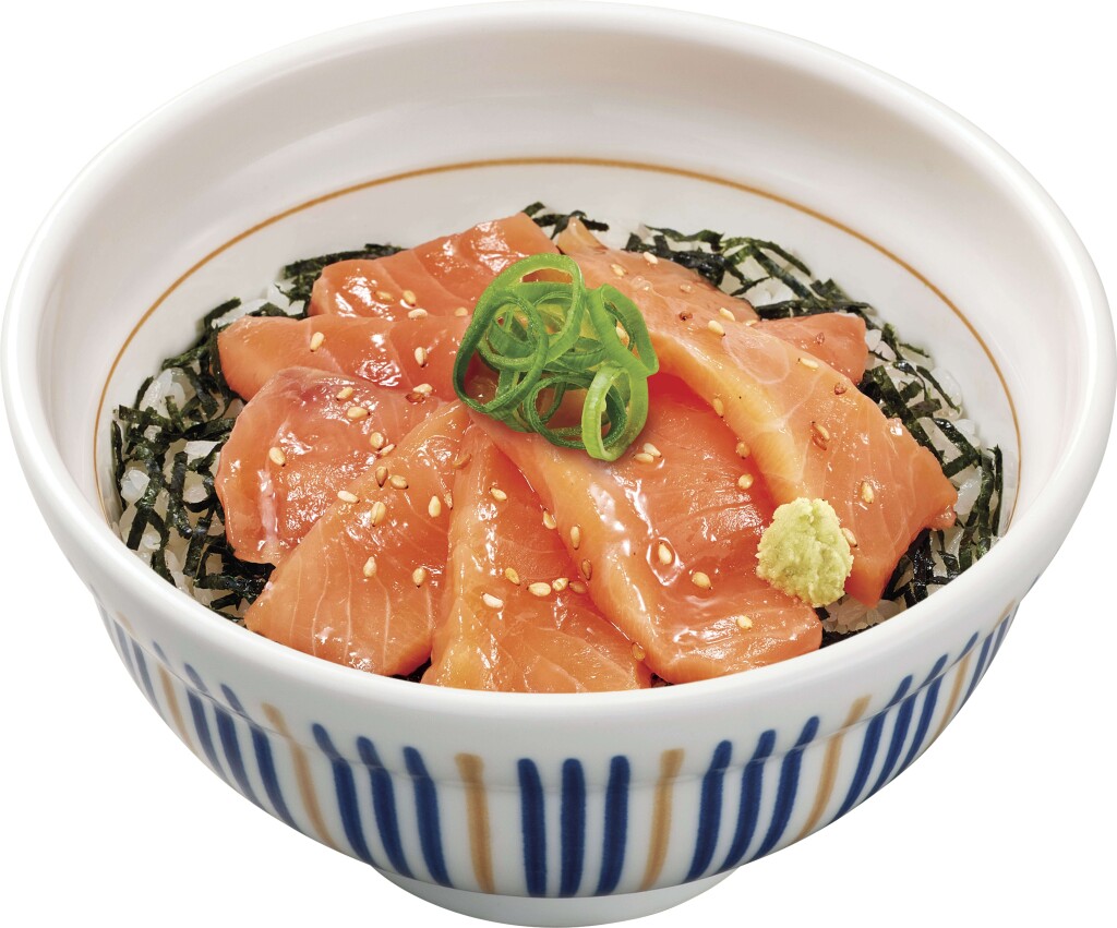 なか卯の『サーモン丼』