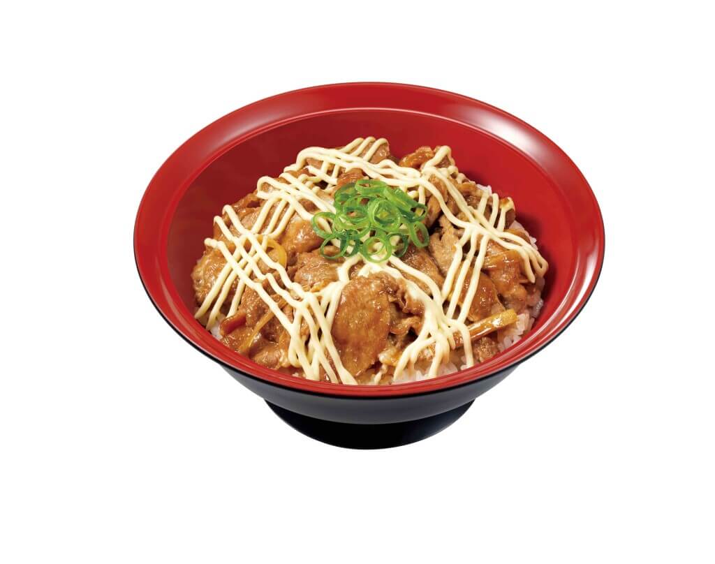 すき家の『マヨ豚生姜焼き丼』
