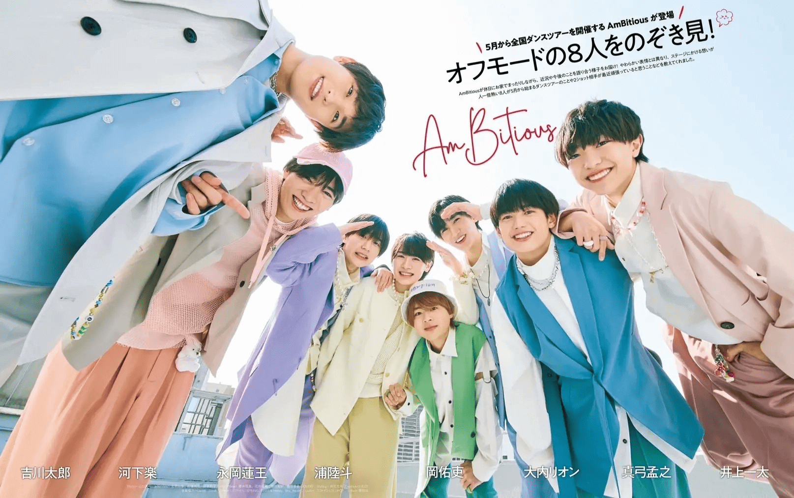 TOKYO LOLLIPOP-なにわ男子 道枝駿佑さん、関西Jr. AmBitiousさん、Lilかんさい 西村拓哉さん