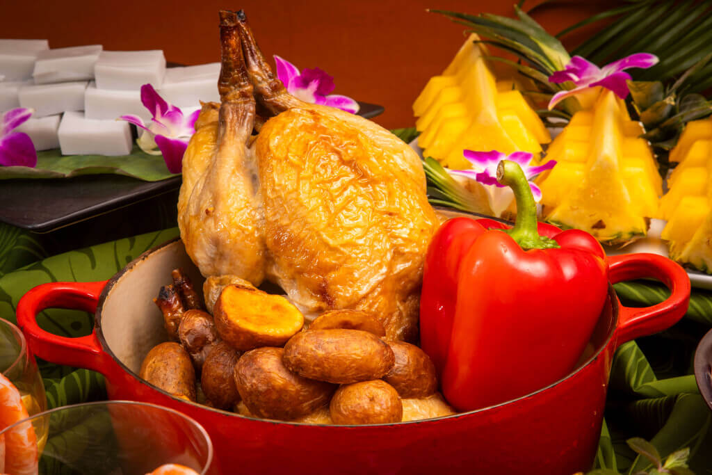 札幌プリンスホテルの『Hawaiian Dinner Buffet』-ローストチキン