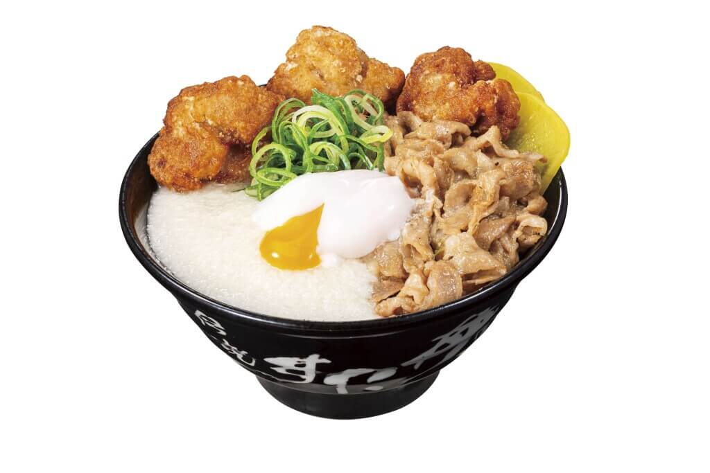すた丼屋の『唐揚げ合盛りとろろぶっかけすた丼』