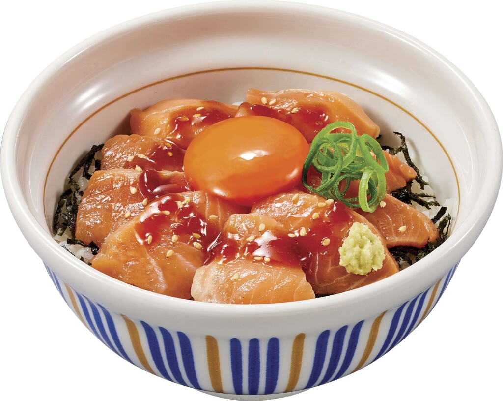 なか卯の『サーモンユッケ丼』