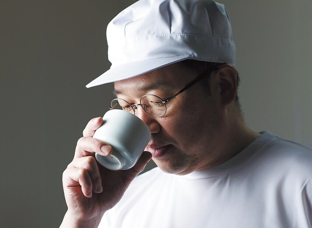 白い恋人パークにて『甘い体験、あまい思い出。これからもこの場所で。』-上川大雪振る舞い酒＆川端総杜氏トークショー