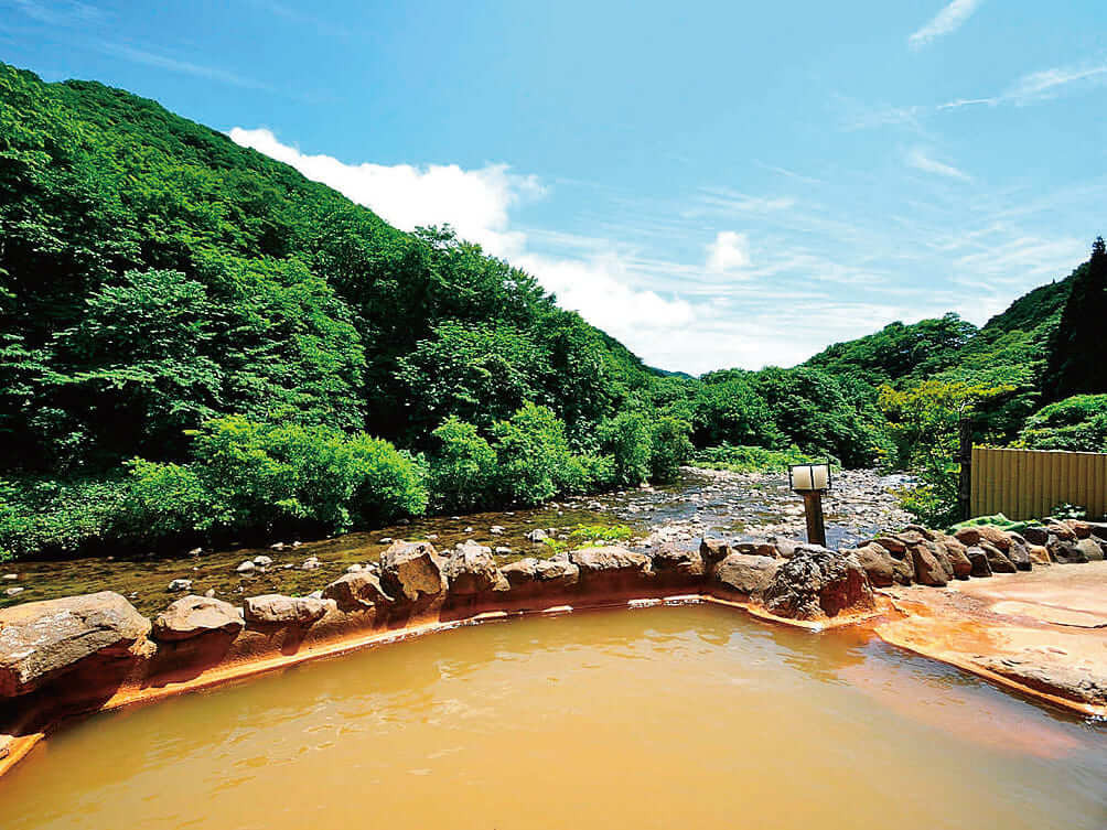 北海道じゃらん 2025年7月号『いいお湯×絶景日帰り温泉』-【八雲町】見市(けんいち)温泉旅館