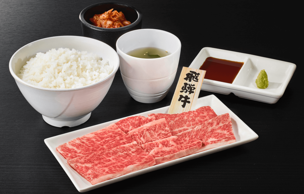 焼肉ライクの『飛騨牛特撰カルビセット（肉並）』