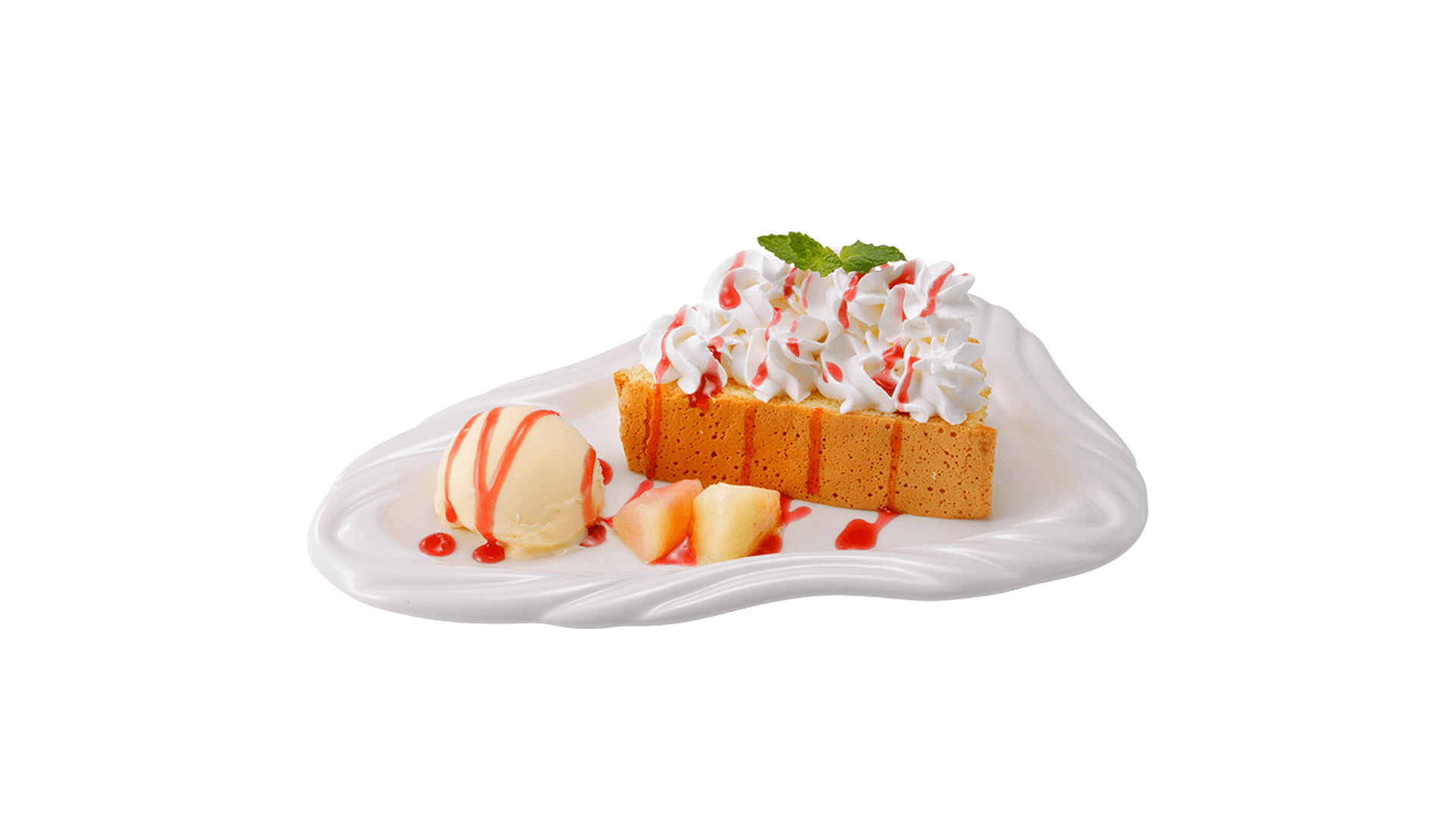びっくりドンキーの『ピーチシフォン』