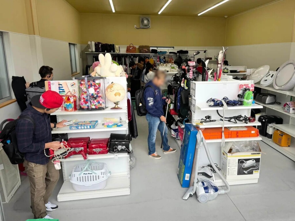 ジモティースポットの様子(写真はジモティースポット名古屋上小田井店)
