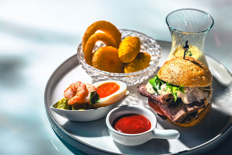 SAPPORO STREAM HOTEL「BAR & GRILL Splish」カフェ&バーの『STREAM Afternoon Tea~Splish Land(スプリッシュ・ランド)~』-セイボリー