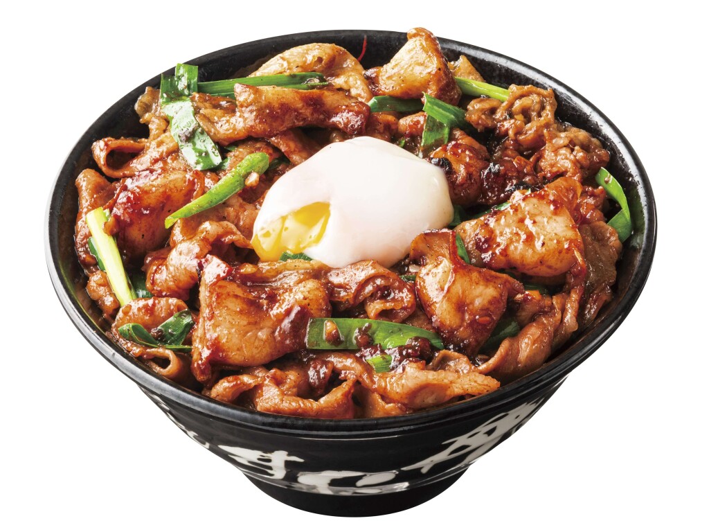 すた丼屋の『牛ホル焼肉ピリ辛すた丼』-肉W盛り