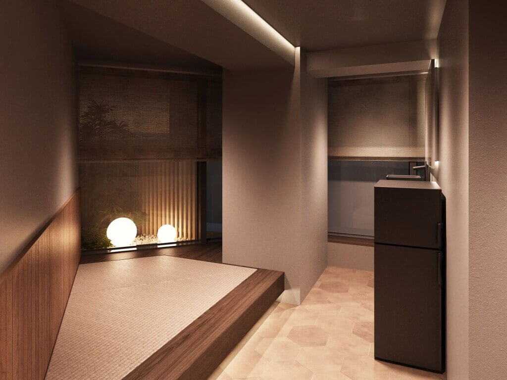 SAUNA OOO SAPPORO(サウナ オー サッポロ)-ろの部屋 休憩スペース