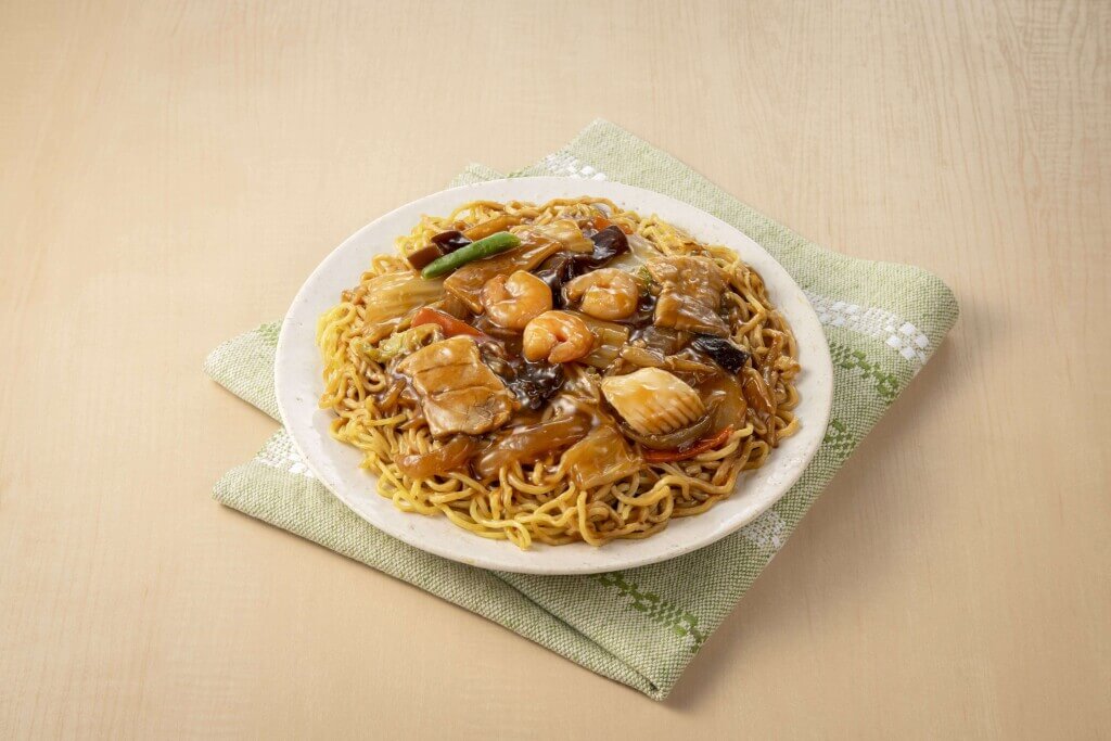セブン‐イレブンの『海老入り香ばし あんかけ焼そば』