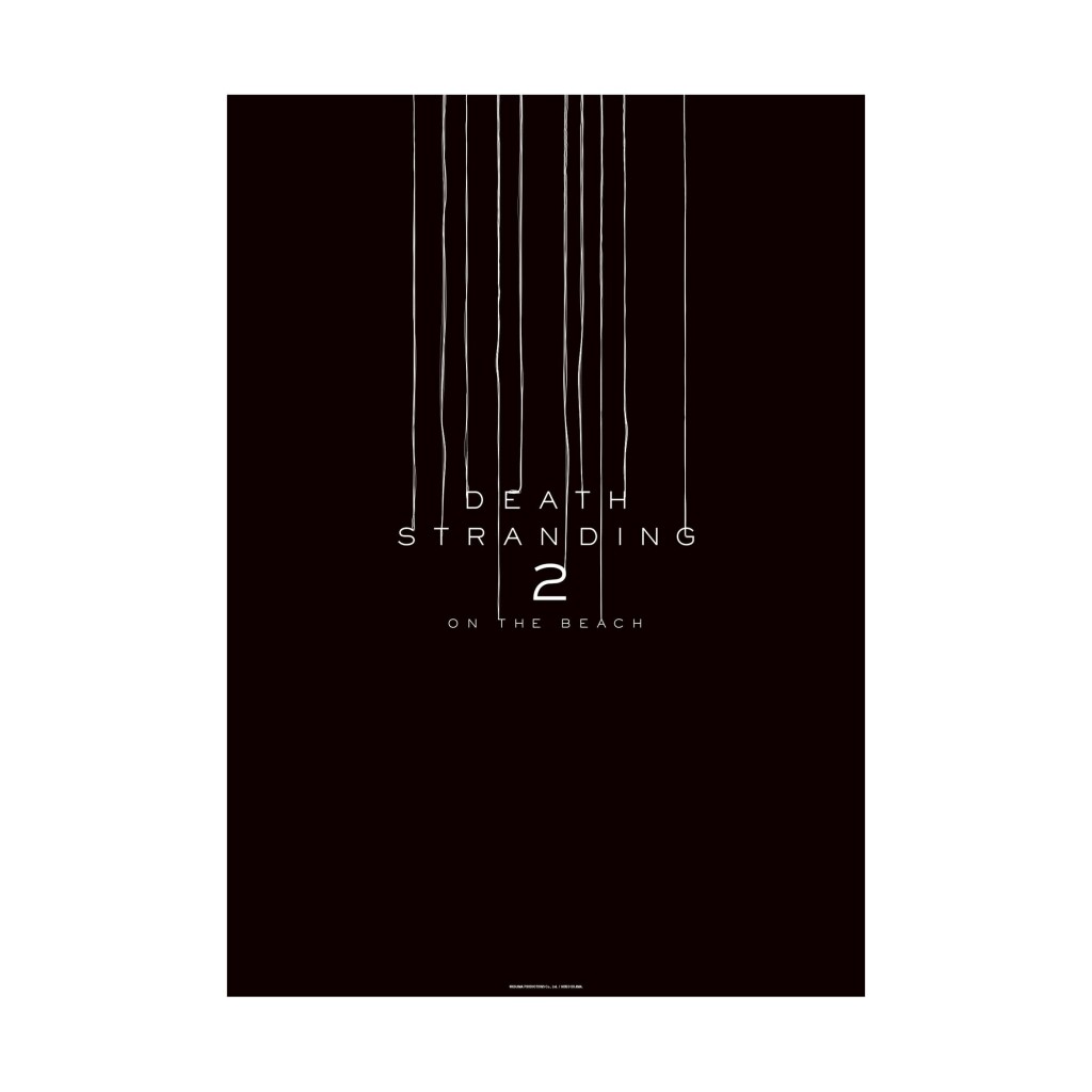 DEATH STRANDING 2 JAPAN POPUP TOURの『「DEATH STRANDING 2 ロゴポスター」1,650円』