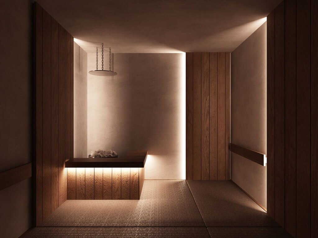 SAUNA OOO SAPPORO(サウナ オー サッポロ)-はの部屋 サウナ室内