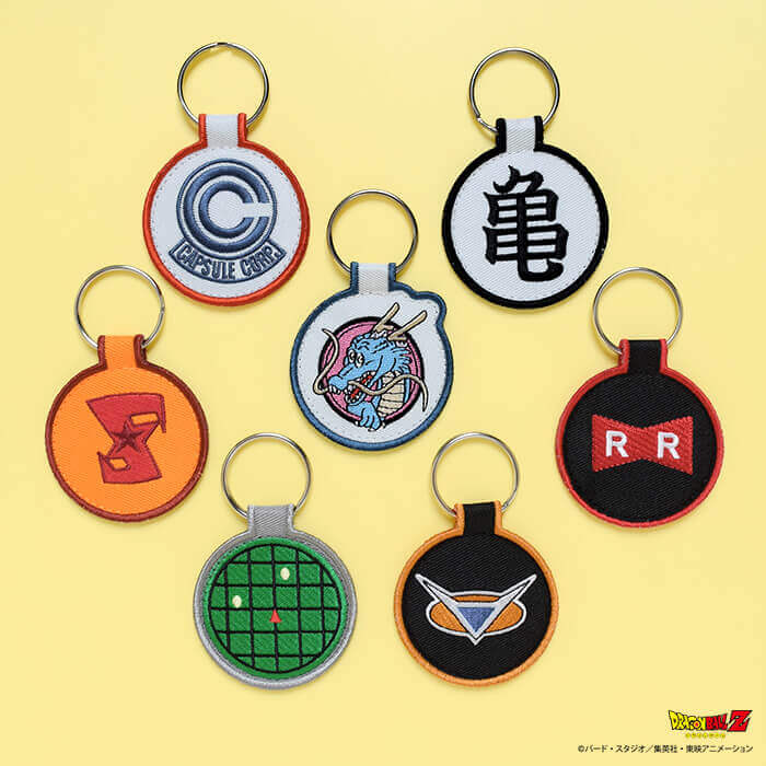 ドラゴンボールZ ポップアップストアの『刺繍ワッペンキーホルダー』