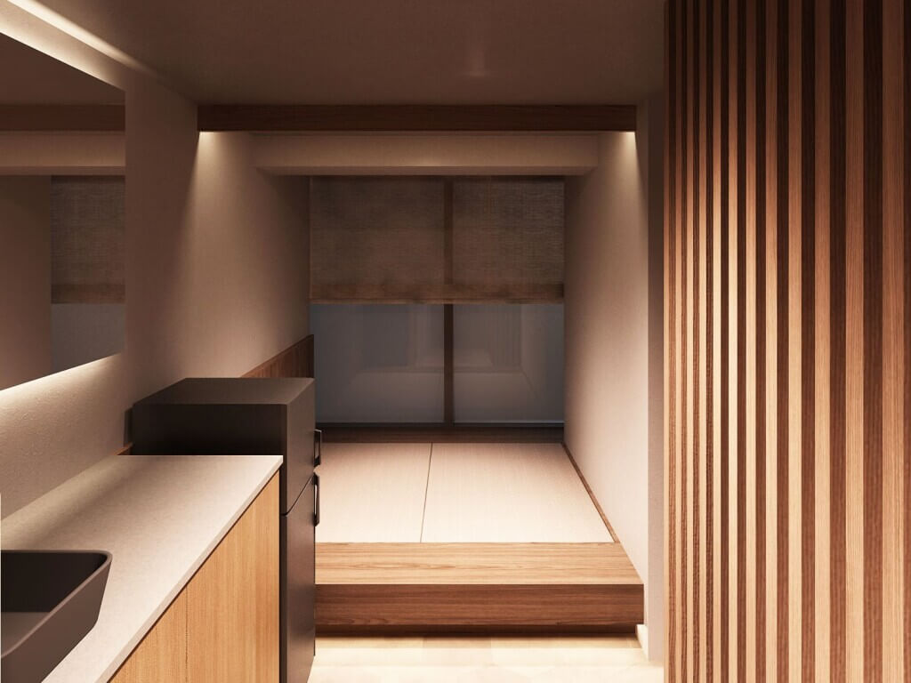 SAUNA OOO SAPPORO(サウナ オー サッポロ)-はの部屋 休憩スペース