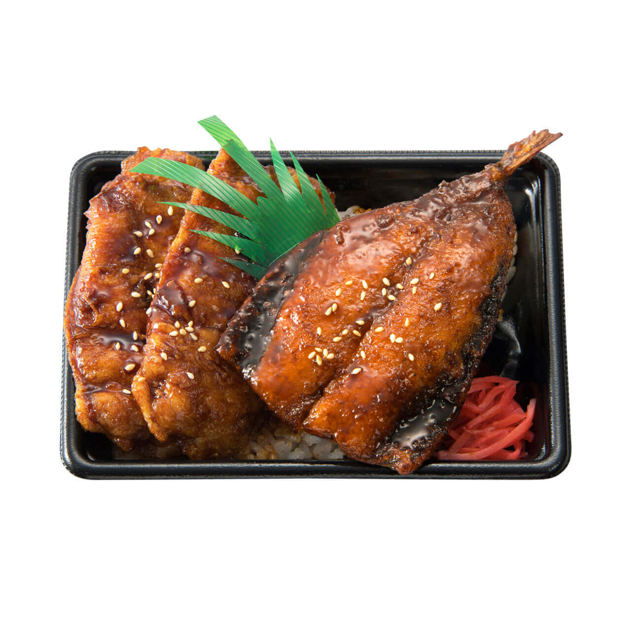 ベントス/甚兵衛の『イワシ蒲焼＆豚ロース焼肉重』