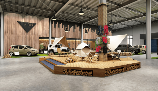 【THIRD Space 札幌】東区に北海道発の“アウトドアカスタムカーとアイテムの複合施設”がオープン！