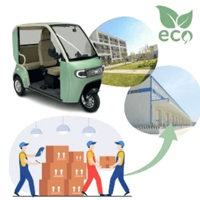 小型eモビリティ「e-NEO」-脱炭素経営！事業所・工場内の移動手段として