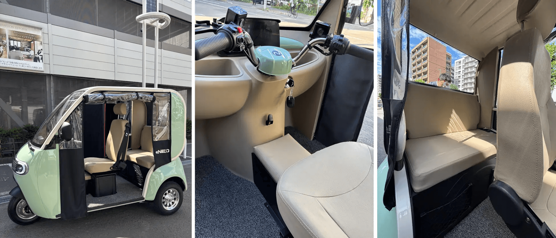 小型eモビリティ「e-NEO」-試乗体験会
