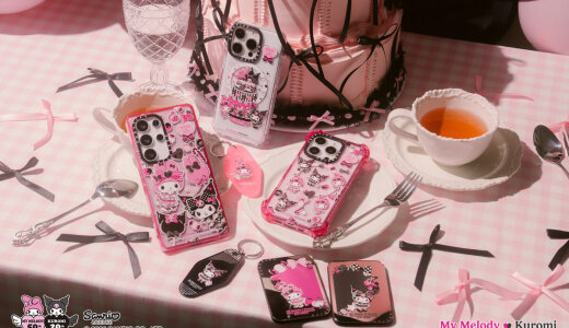 札幌パルコにもある「CASETiFY」から『マイメロディ & クロミ アニバーサリー | CASETiFY』コレクションが6月26日(木)より発売！