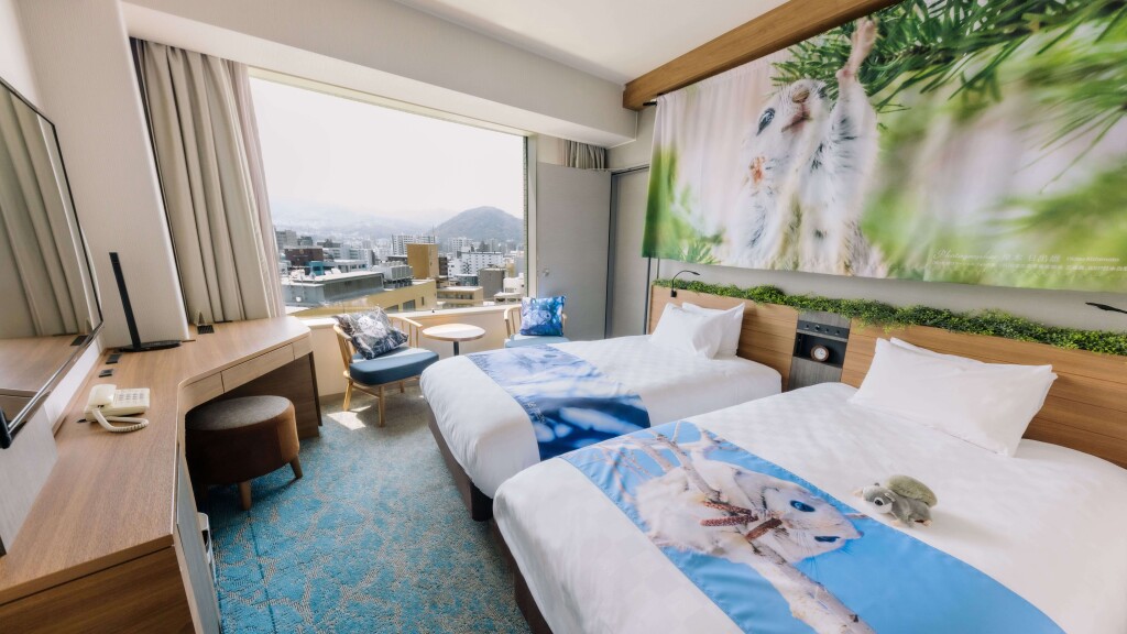 札幌プリンスホテルの『エゾモモンガROOM』