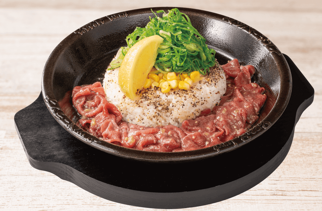 ペッパーランチの『ねぎ塩牛タンペッパーライス(ライス普通)』