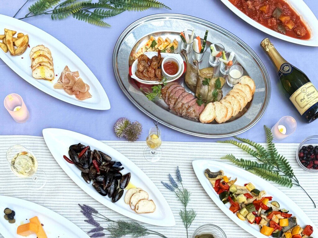 メルキュール札幌の夏季限定ビア・ワインテラス『La Terrasse du Provence(ラ・テラス・デュ・プロヴァンス)』-プロヴァンス風オードブルビュッフェイメージ