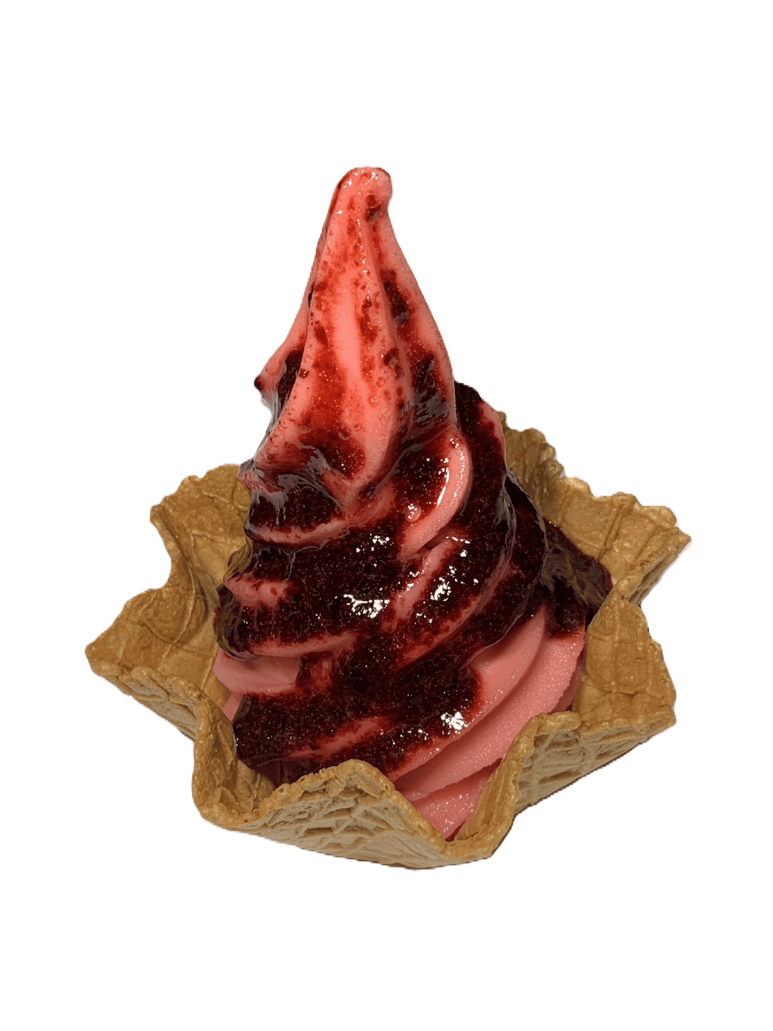 東亜珈琲館「ハスカップワッフル」