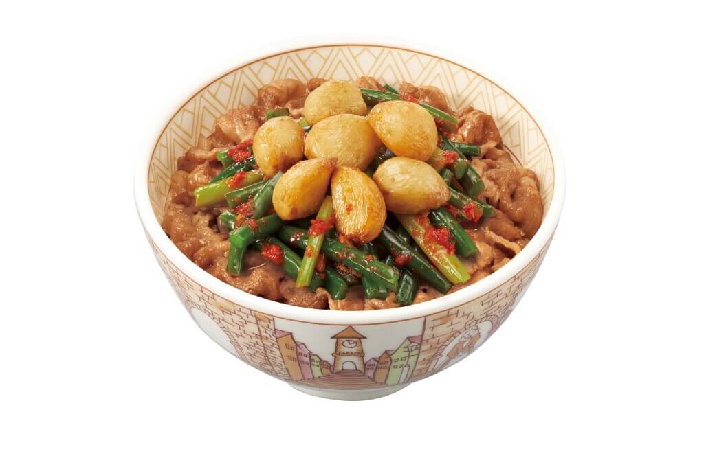 すき家の『ダブルニンニク牛丼』