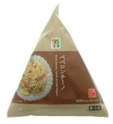 セブン‐イレブンの「パックデリ」シリーズ-ペペロンチーノ