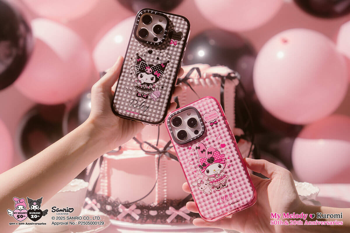 CASETiFY(ケースティファイ)の『マイメロディ & クロミ アニバーサリー | CASETiFY』コレクション