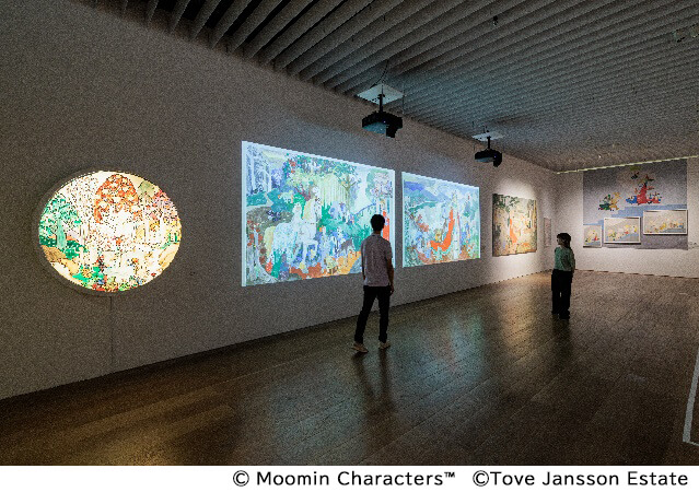 『トーべとムーミン展～とっておきのものを探しに～』-東京会場の様子