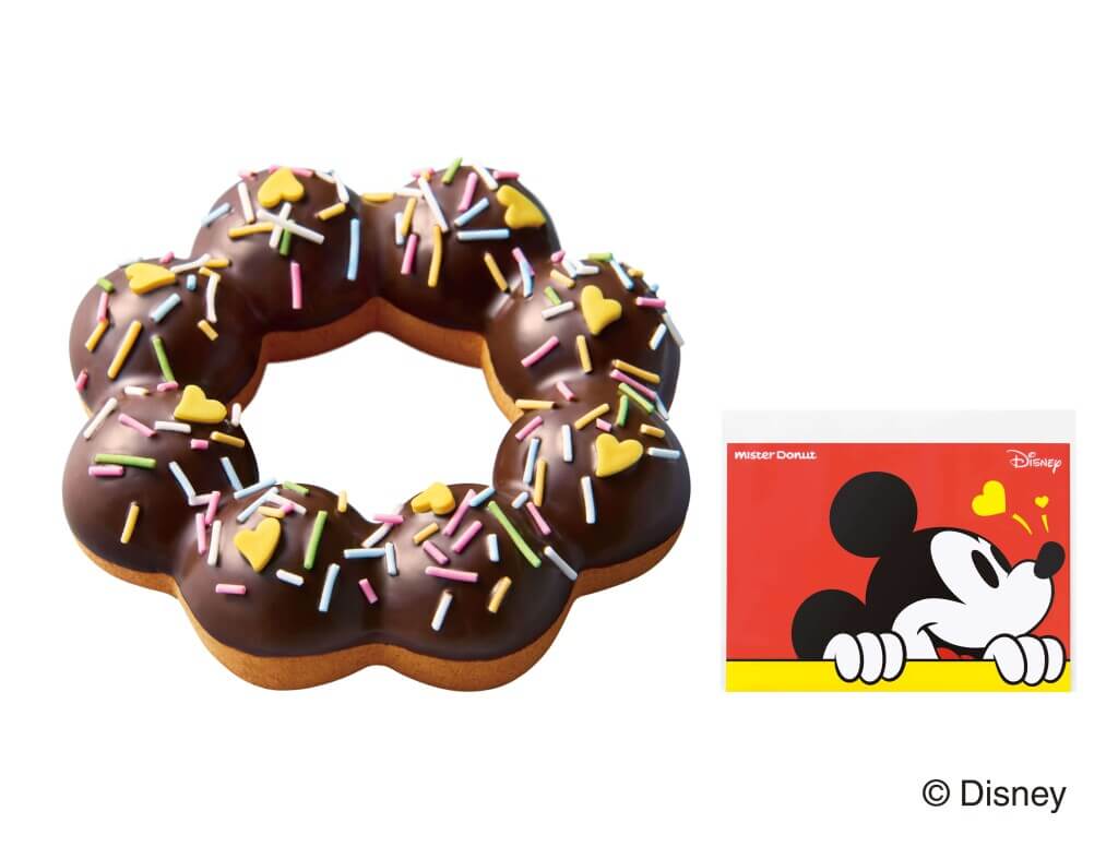 ミスタードーナツの『ポン・デ・スマイルチョコレート＜ミッキーマウス＞』