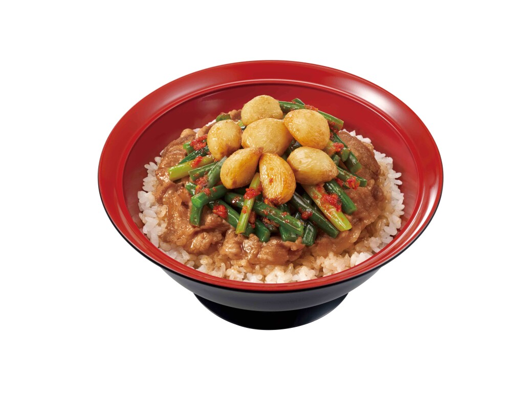 すき家の『ダブルニンニク牛カルビ焼肉丼』