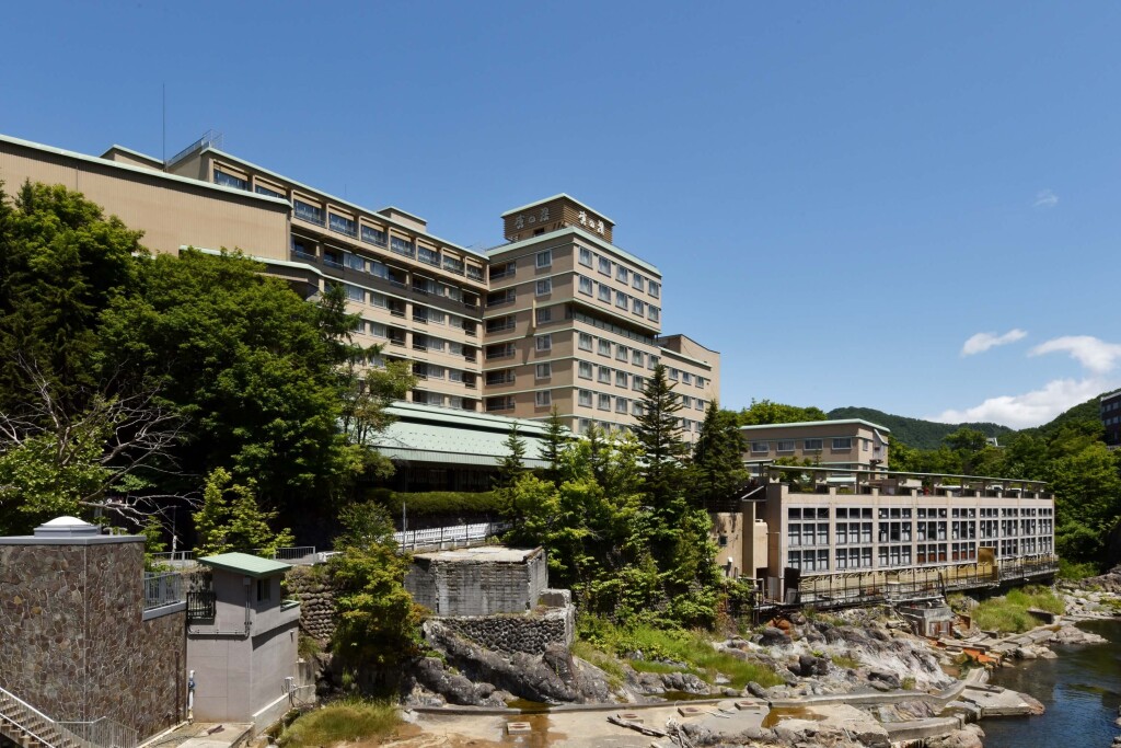 定山渓 鹿の湯の外観
