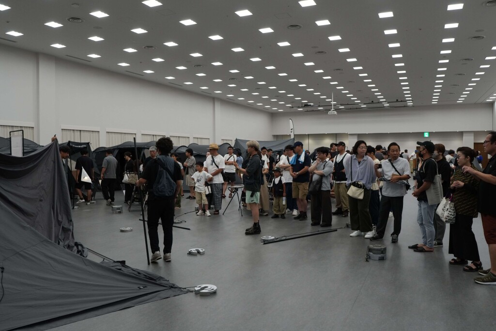 TOKYO CRAFTS DISCOVERY SHOWROOM-＜過去イベントの様子＞テント設営講習