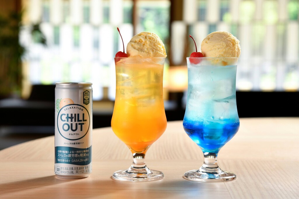 定山渓 鹿の湯×CHILL OUT(チルアウト)の『鹿の湯オリジナル CHILLフロート』