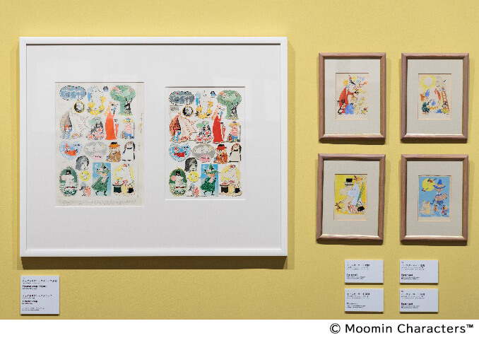 『トーべとムーミン展～とっておきのものを探しに～』-東京会場の様子