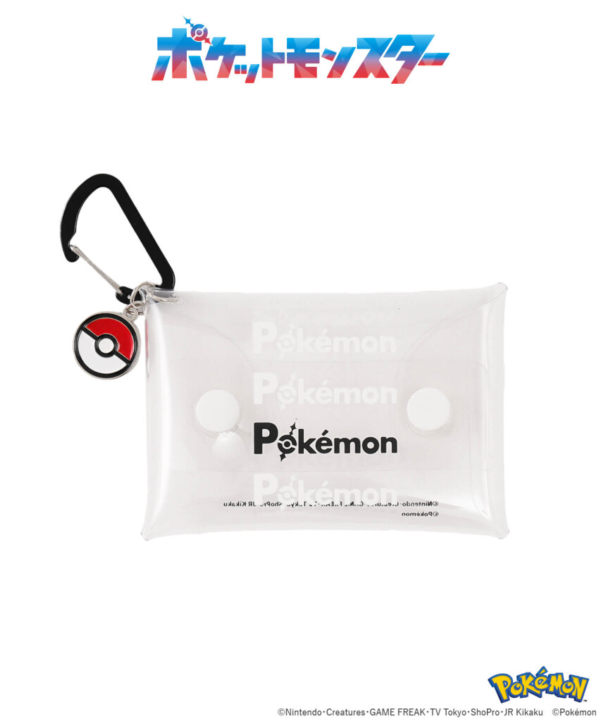3COINS(スリーコインズ)×ポケットモンスターの『PVCポーチ』