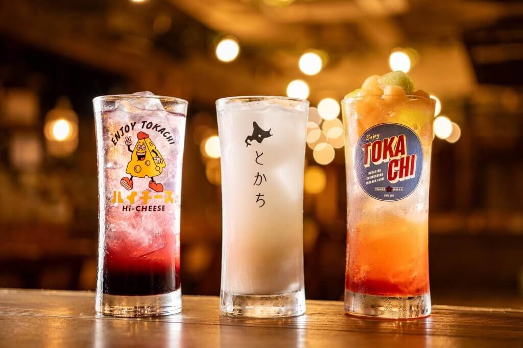 北海道十勝新得町塚田農場の『ドリンク』