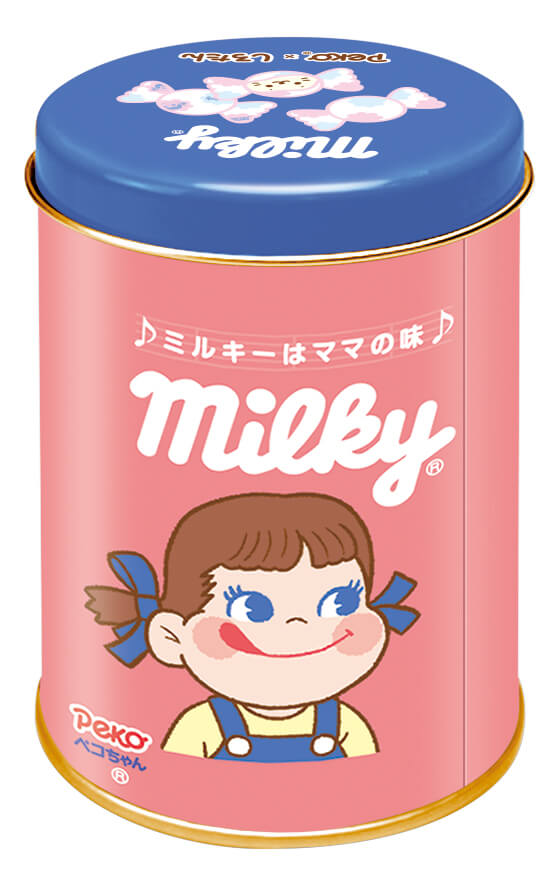 不二家洋菓子店「ペコちゃん×しろたん」の『ミルキーペコ×ミルキーしろたん（裏）』