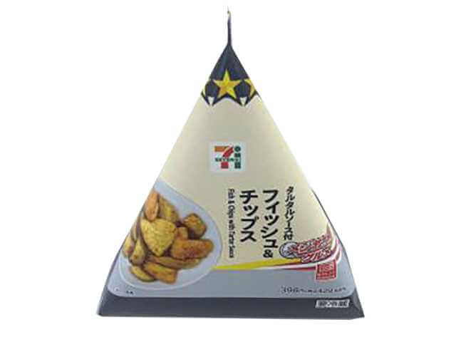 セブン‐イレブンの「パックデリ」シリーズ-フィッシュ＆チップス タルタルソース付