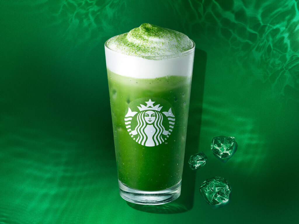 スターバックスの『涼み 抹茶 ムース ティー』