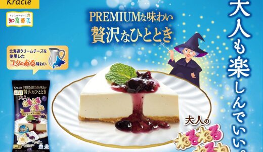 大人の味覚に響く濃厚スイーツ仕立て『大人のねるねるねるね　レアチーズケーキ味』が9月1日(月)より発売！