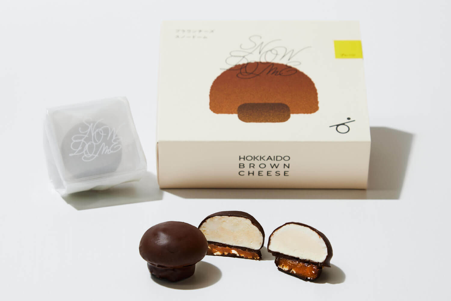 HOKKAIDO BROWN CHEEESEの『SNOW DOME（スノードーム）プレーン・チョコ』