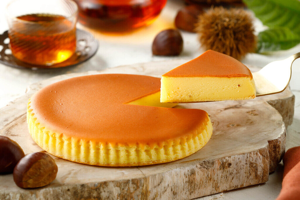 チーズガーデンの『御用邸和栗チーズケーキ』