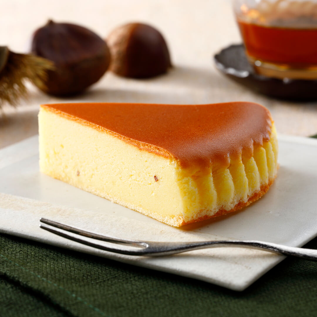 チーズガーデンの『御用邸和栗チーズケーキ』