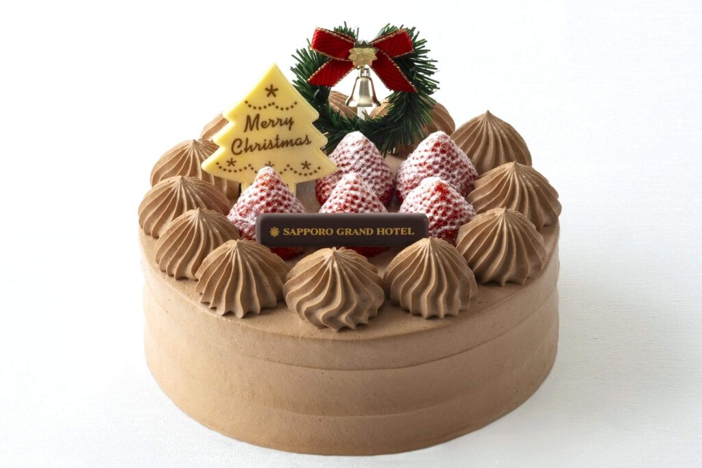 札幌グランドホテル『クリスマスケーキ2025』-クリスマスデコレーション チョコレート