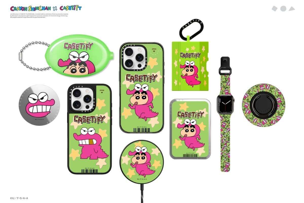 『クレヨンしんちゃん x CASETiFY』コレクション